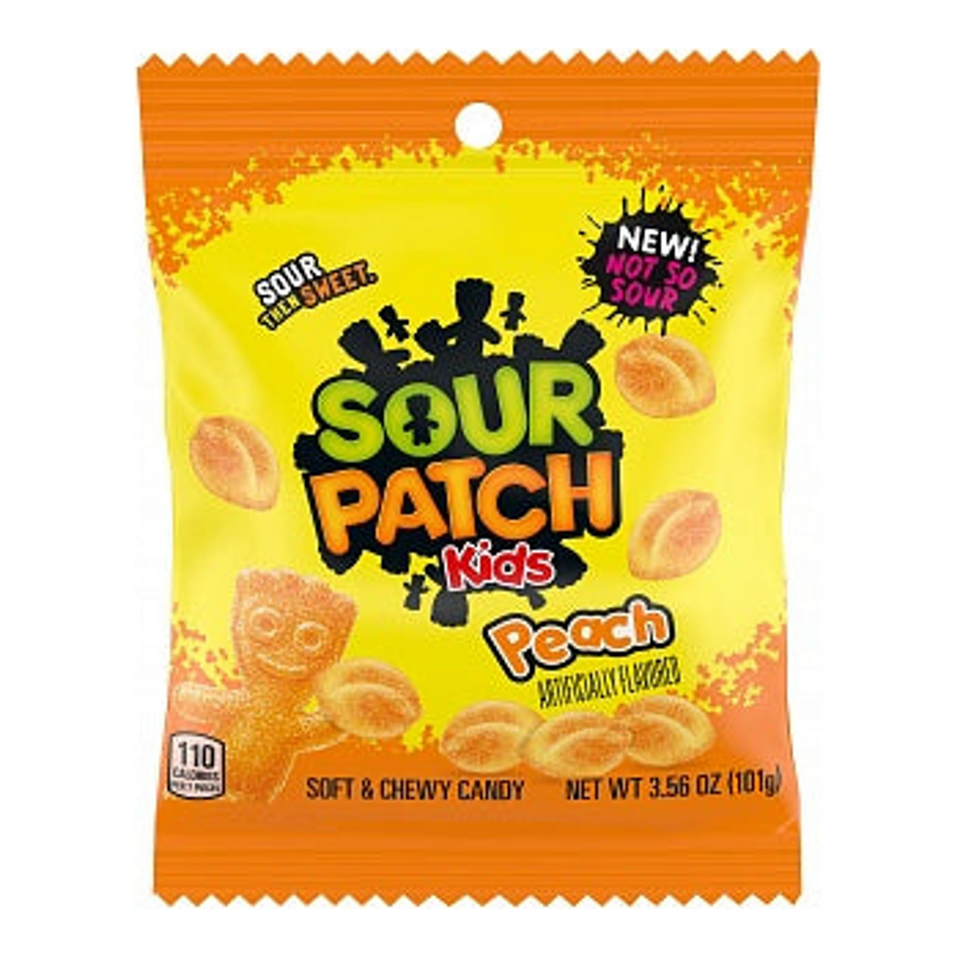 Sour Patch Kids Peach 102 g import termékfotó Candyland Tata