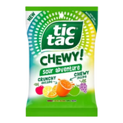 Tic Tac Chewy Sour Adventure 80 g import termékfotó Candyland Tata