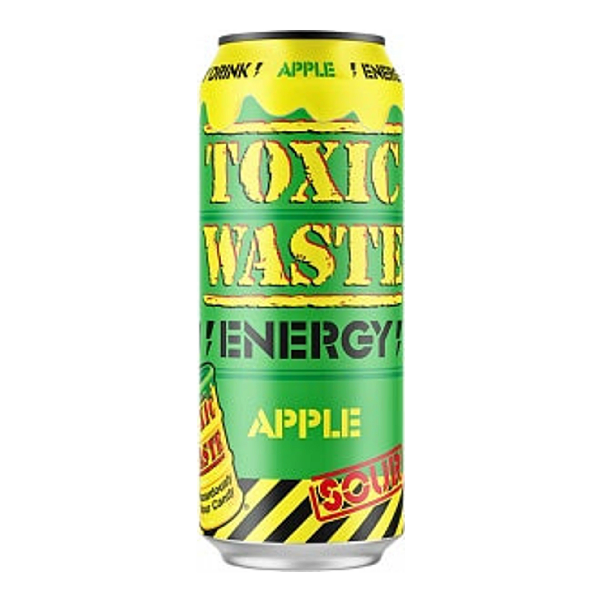 Toxic Waste Energia ital - savanyú alma 500 ml import termékfotó Candyland Tata