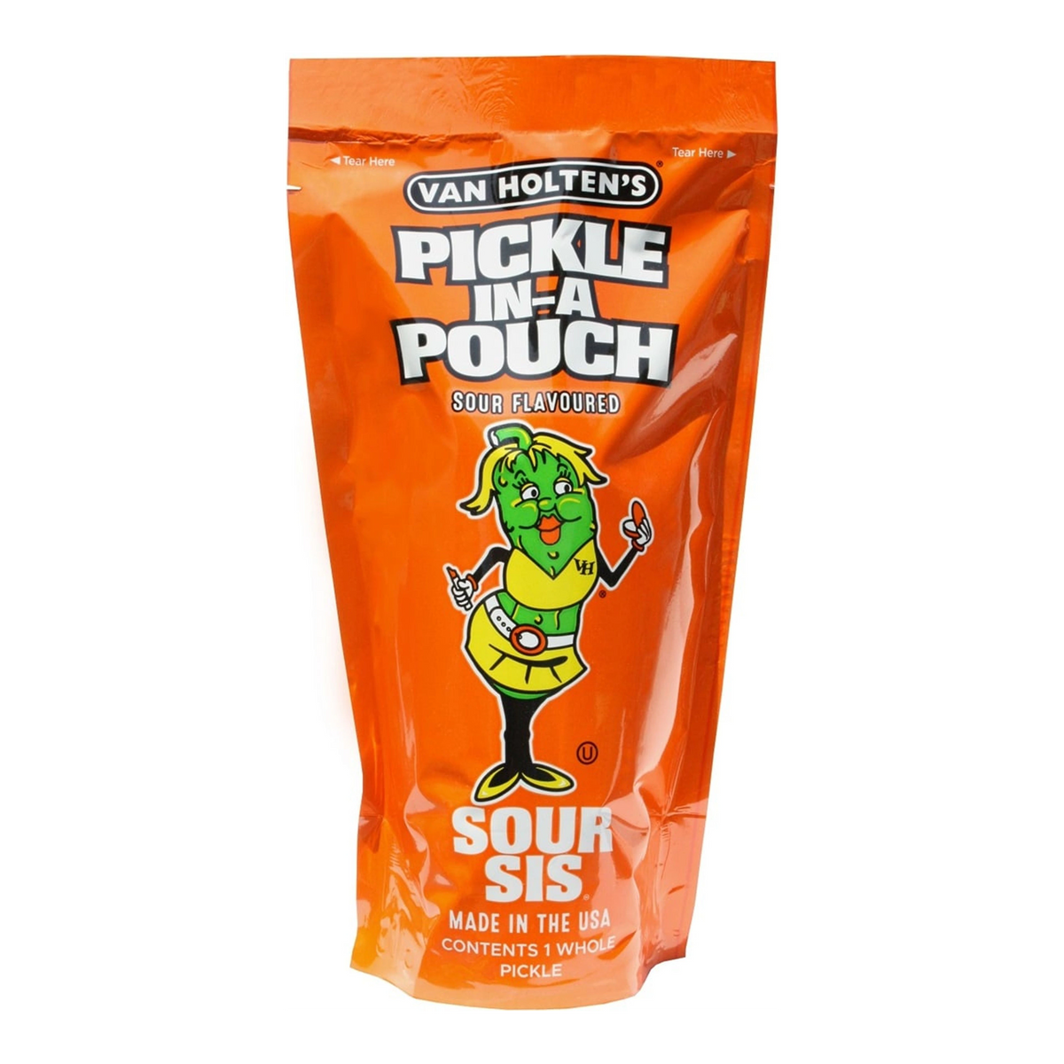 Van Holten's Sour Sis Pickle import termékfotó Candyland Tata