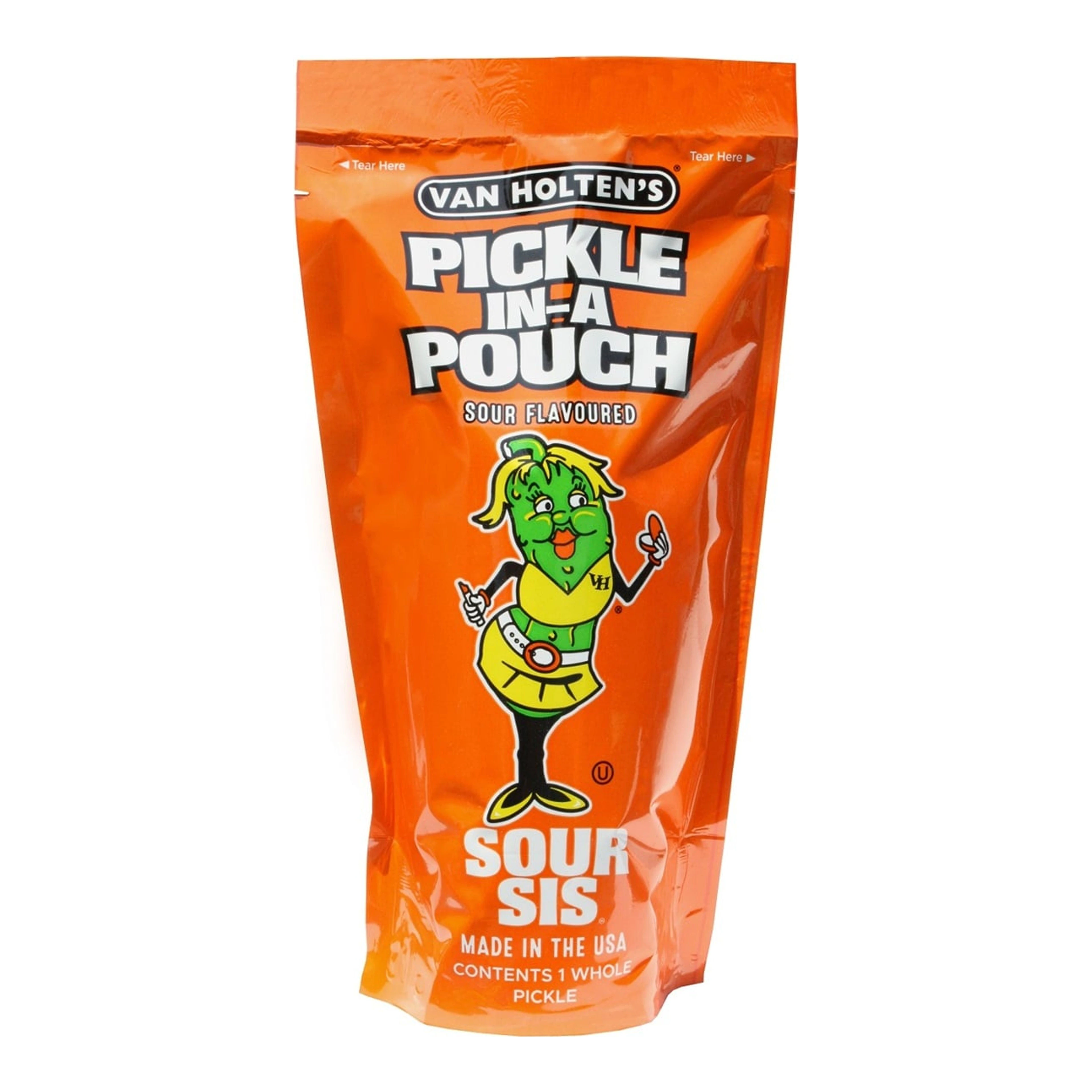 Van Holten's Sour Sis Pickle import termékfotó Candyland Tata