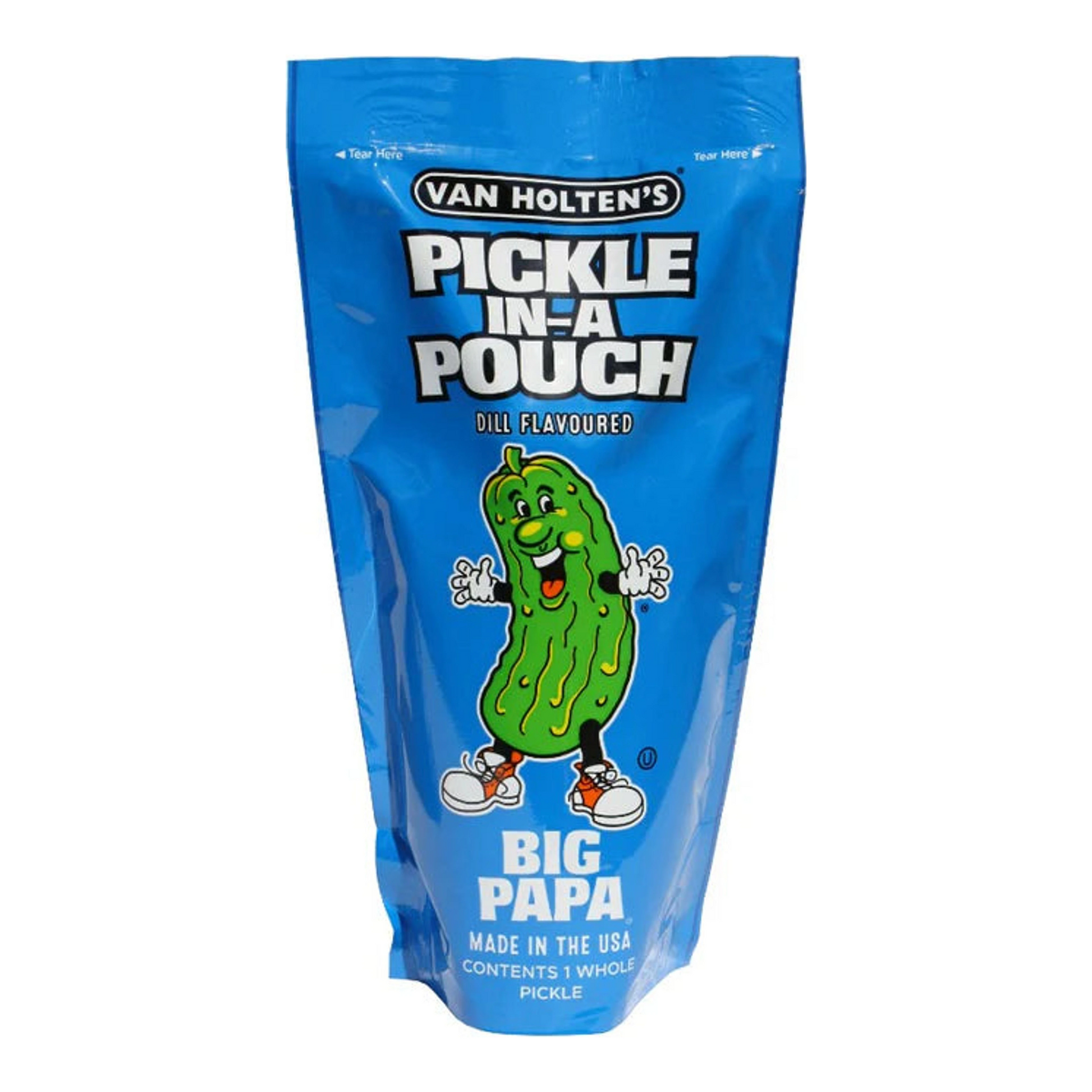 Van Holten's Big Papa Pickle Jumbo 242 g (EU) import termékfotó Candyland Tata