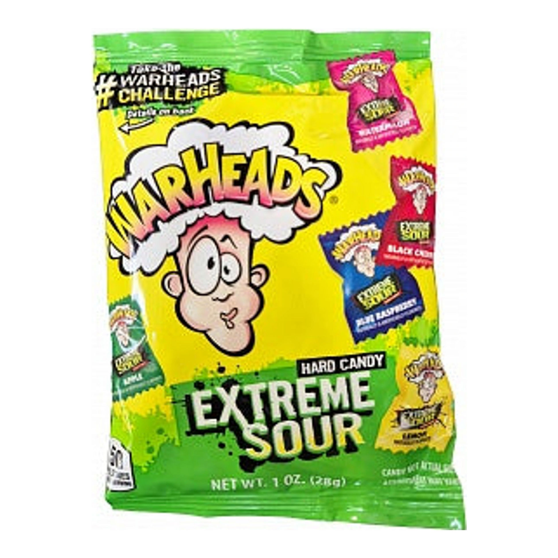 Warheads Extreme Sour Hard Candy 28 g import termékfotó Candyland Tata