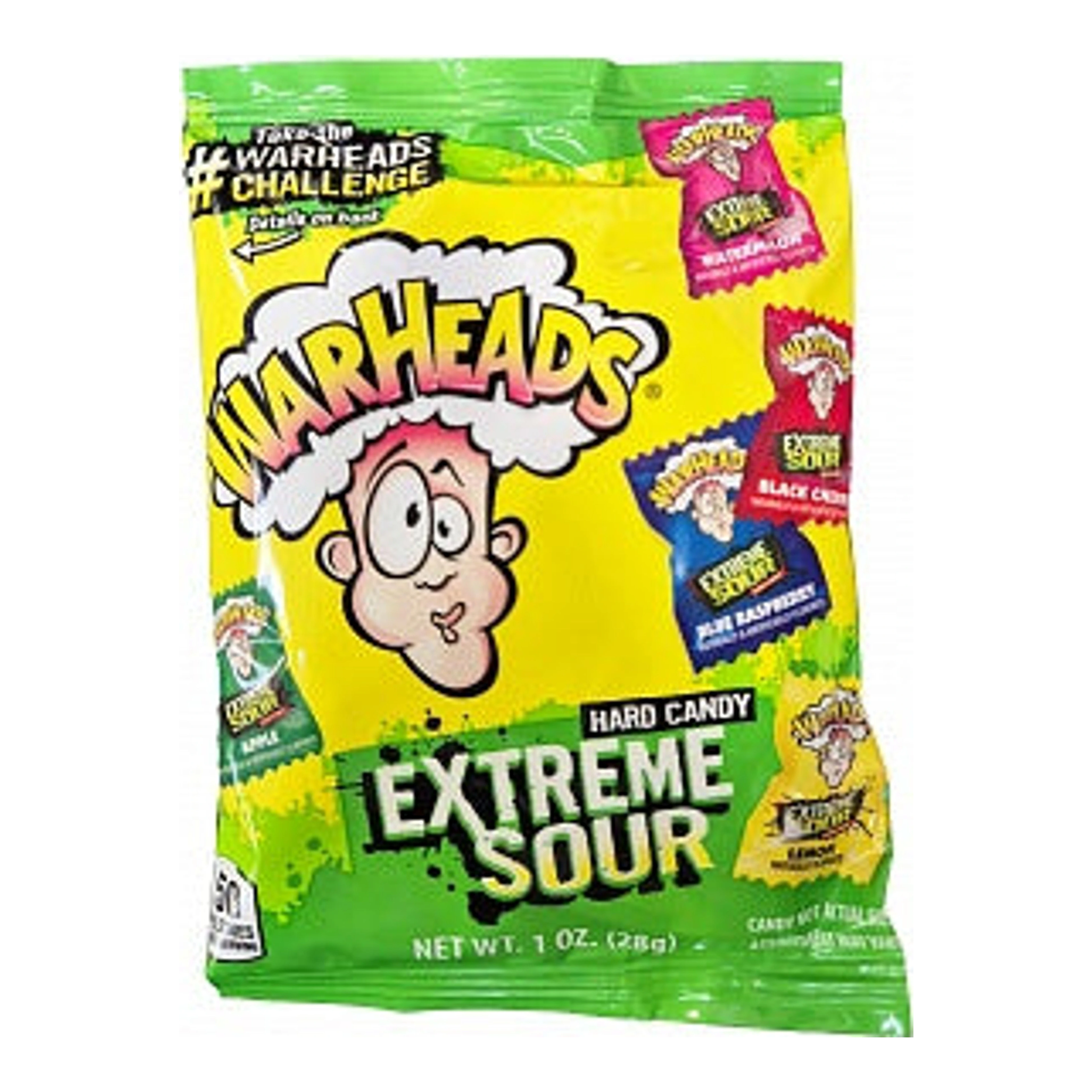 Warheads Extreme Sour Hard Candy 28 g import termékfotó Candyland Tata