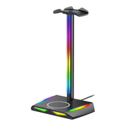 Z12 RGB fejhallgató-állvány fénydokkolóval import termékfotó Candyland Tata