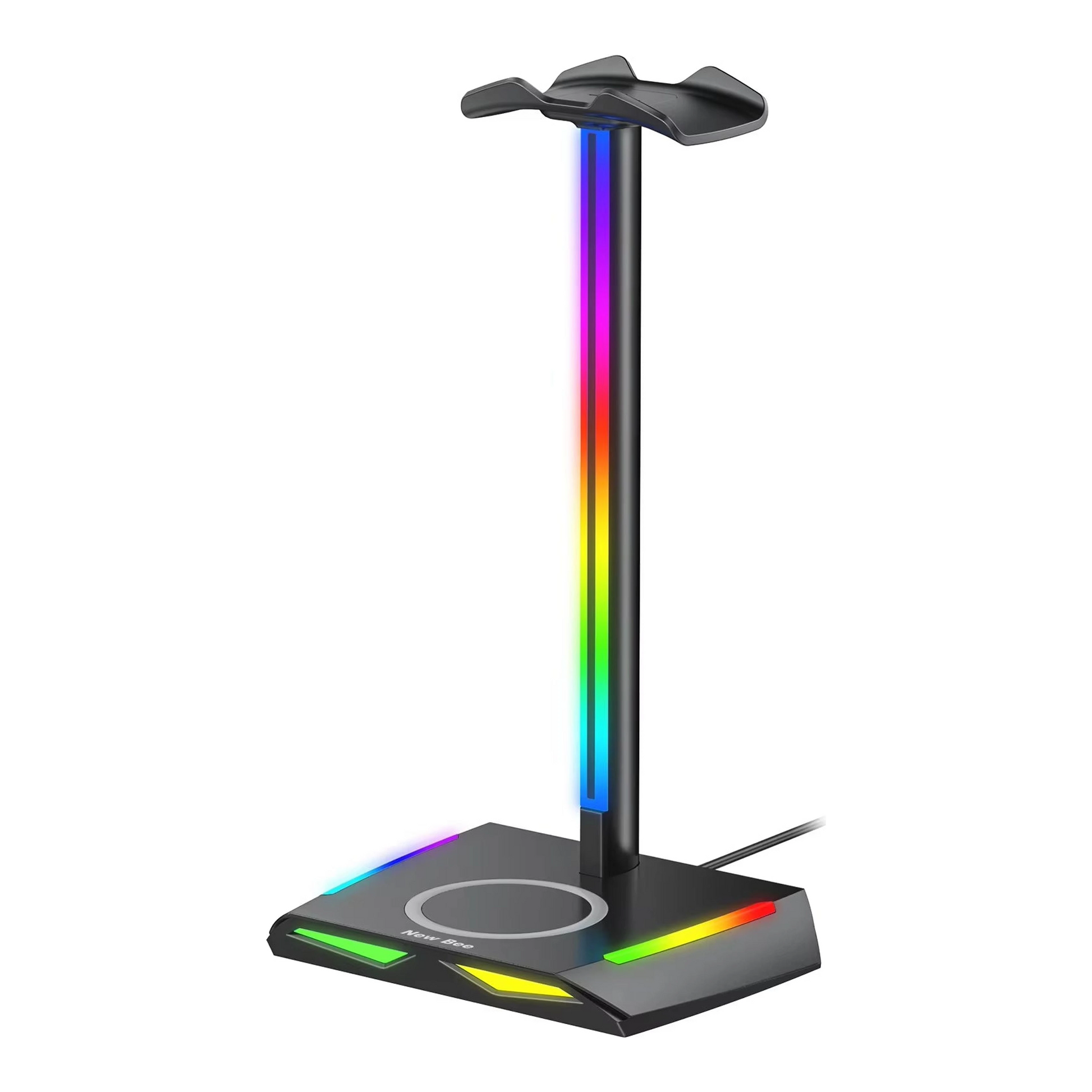 Z12 RGB fejhallgató-állvány fénydokkolóval import termékfotó Candyland Tata