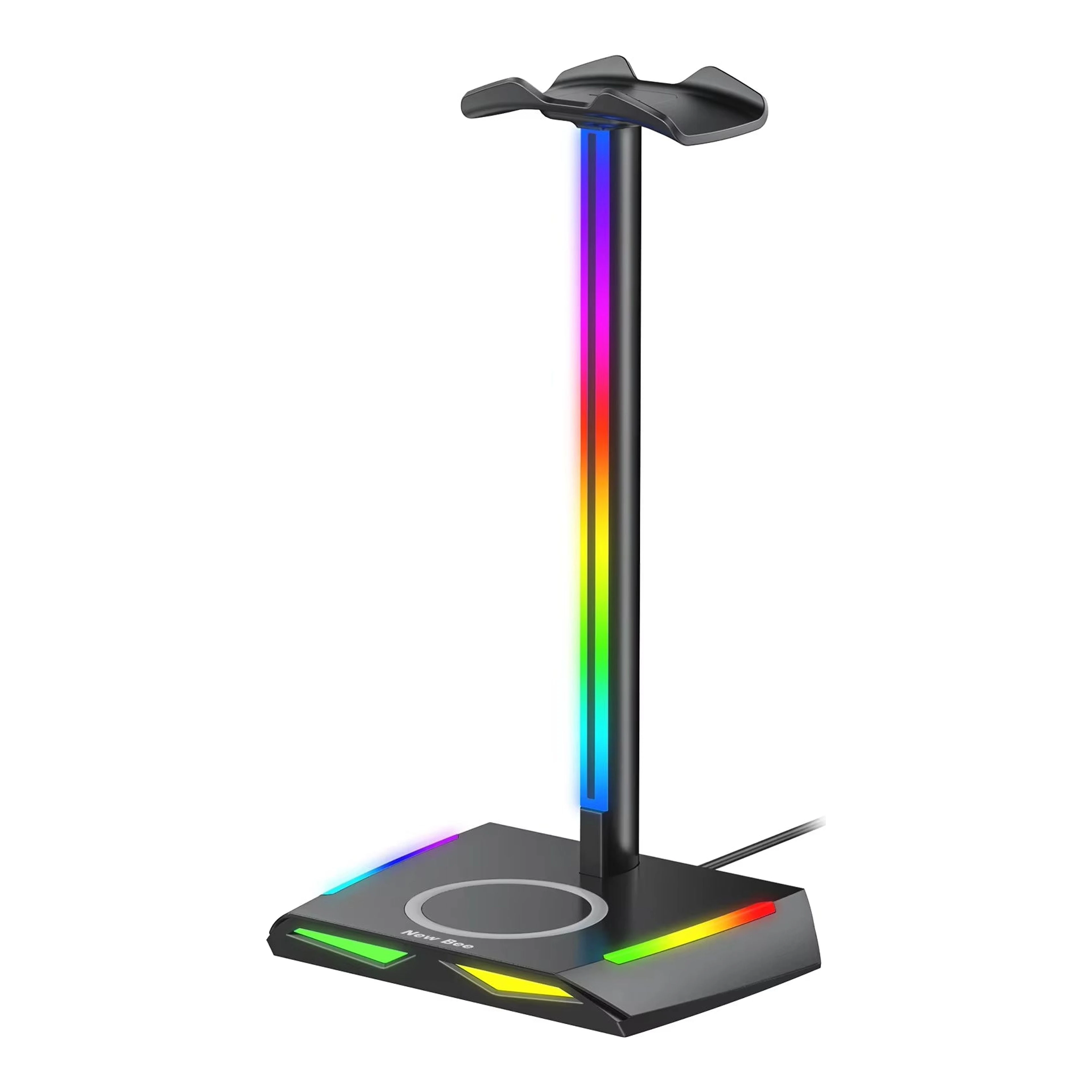 Z12 RGB fejhallgató-állvány fénydokkolóval import termékfotó Candyland Tata