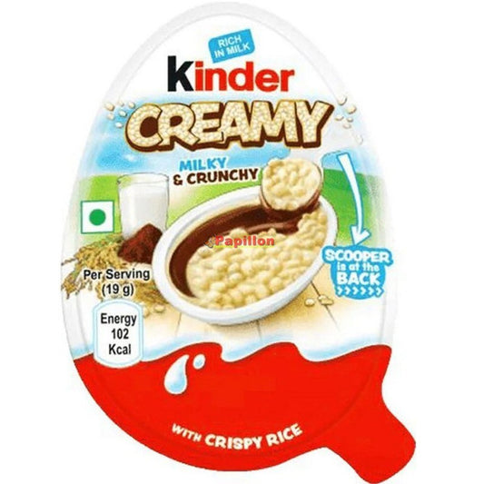 KINDER CHOCOLATE CREAMY 19 GR