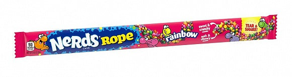 Nerds Rope Rainbow 26g – színes, savanykás-gyümölcsös élmény minden falatban