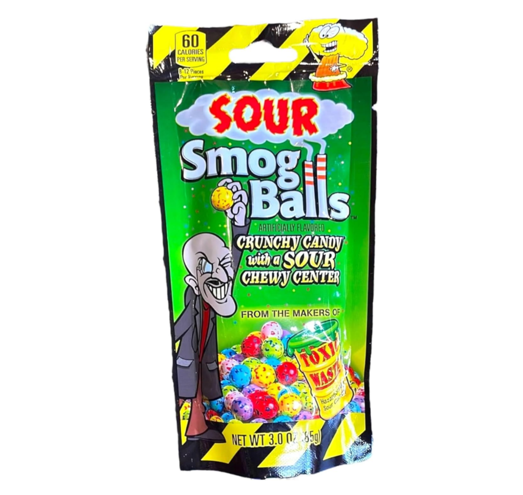 Toxic Waste Sour Smog Balls 85g